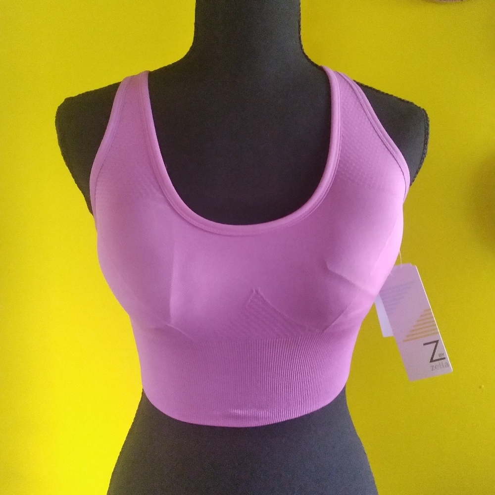 Zella Exercise Top Purple Striking. Size small π - Picture 6 of 13
